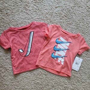 Lot of 2 NIKE athletic shirts 18M - 24M